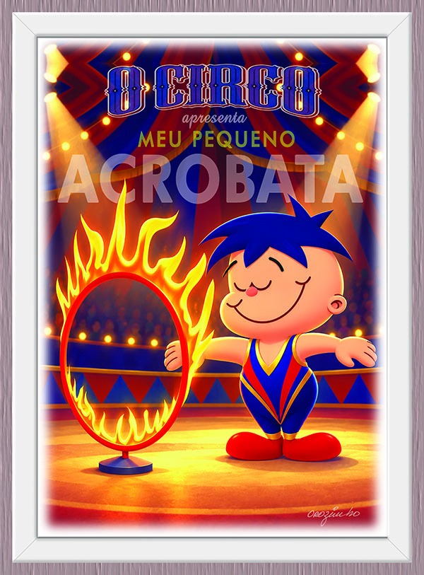 Quadro O Acrobata da coleção O Circo