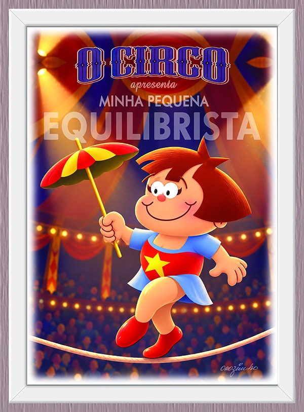 Quadro A Equilibrista da coleção O Circo