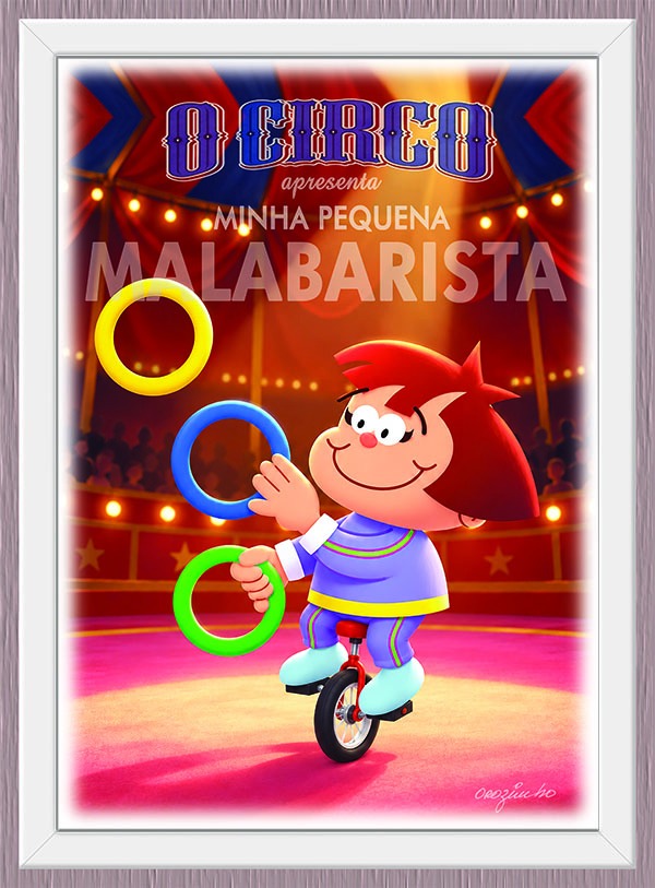 Quadro A Malabarista da coleção O Circo