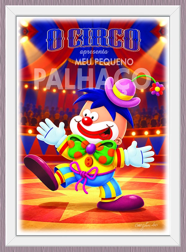 Quadro O Palhaço da coleção O Circo