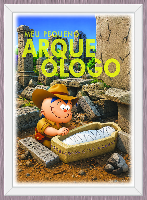 Quadro Meu Pequeno Arqueólogo