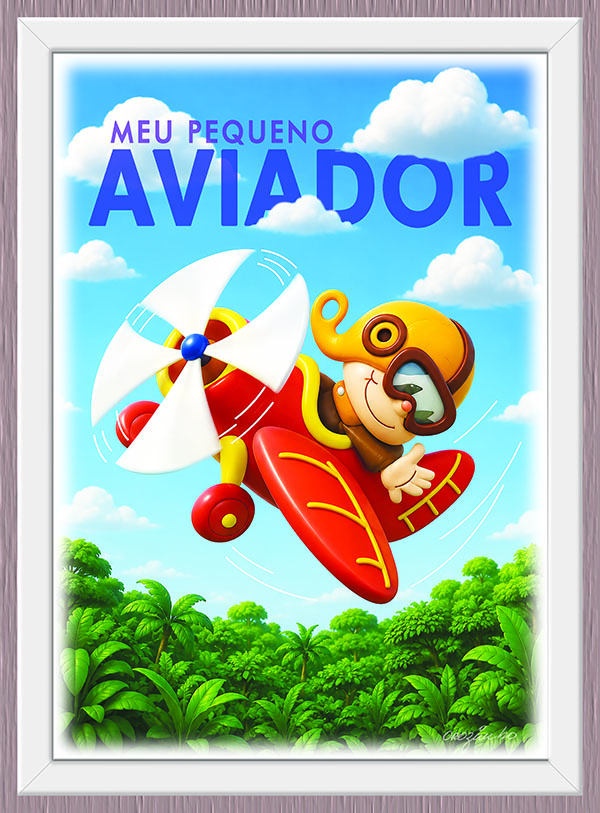 Quadro Meu Pequeno Aviador