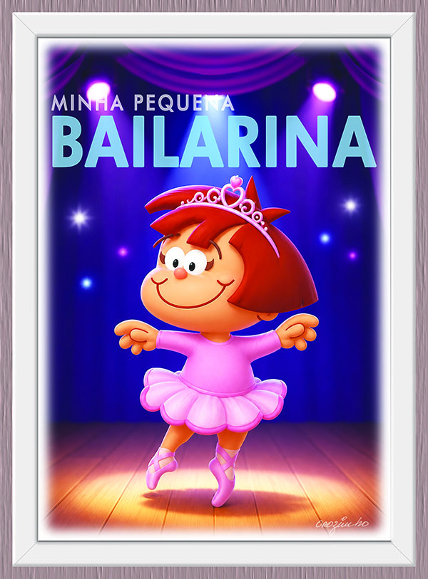 Quadro Minha Pequena Bailarina