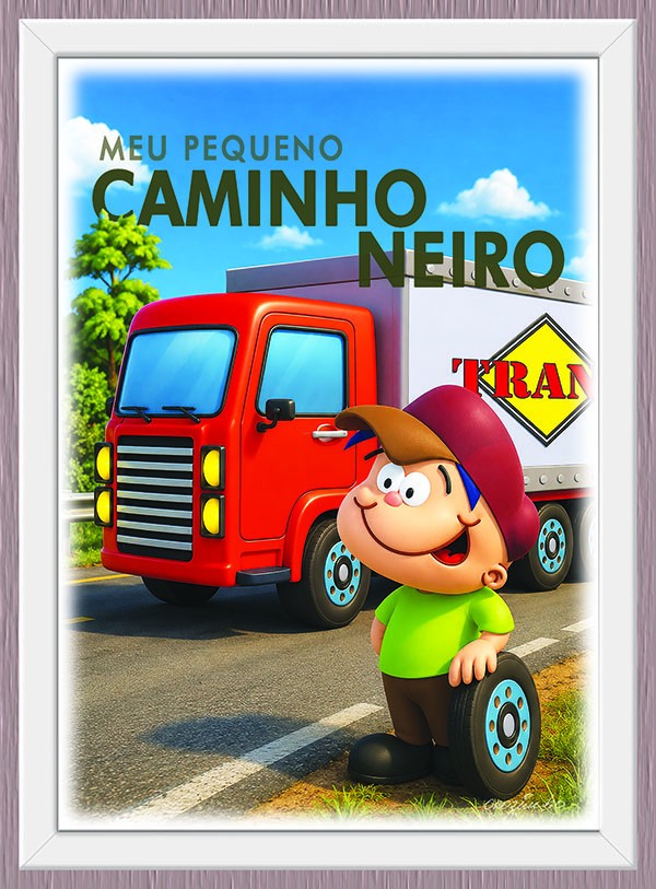 Quadro Meu Pequeno Caminhoneiro