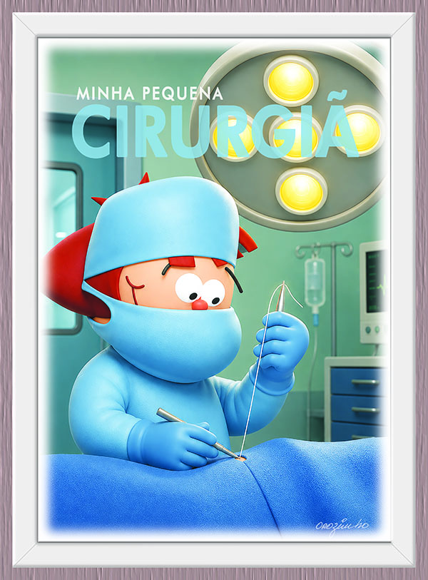 Quadro Minha Pequena Cirurgiã
