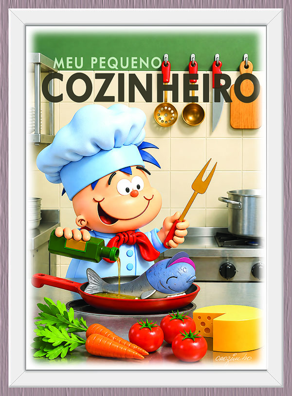 Quadro Meu Pequeno Cozinheiro