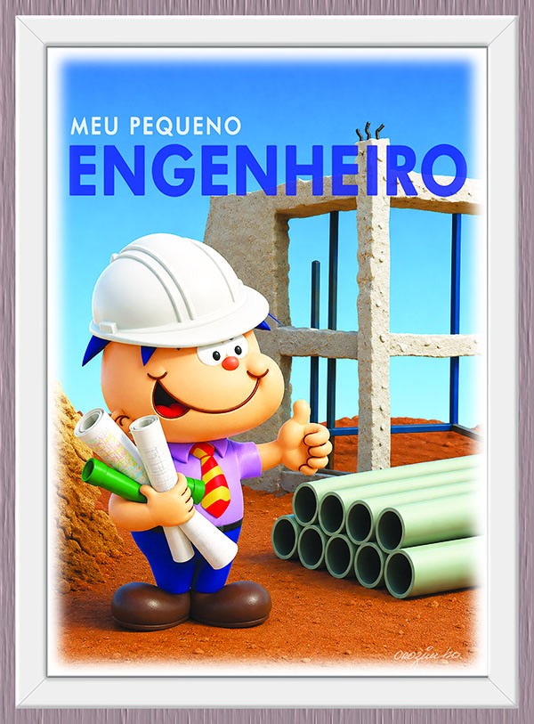 Quadro Meu Pequeno Engenheiro
