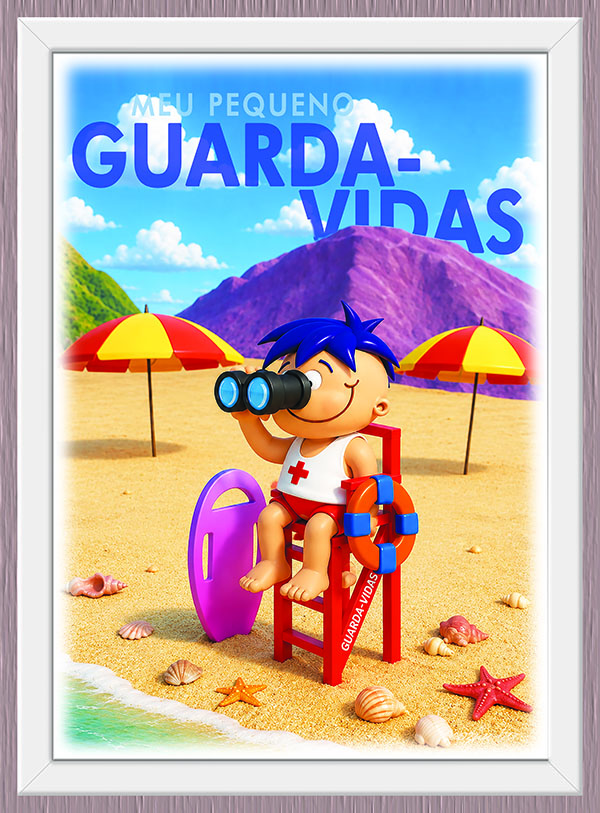 Quadro Meu Pequeno Guarda-vidas