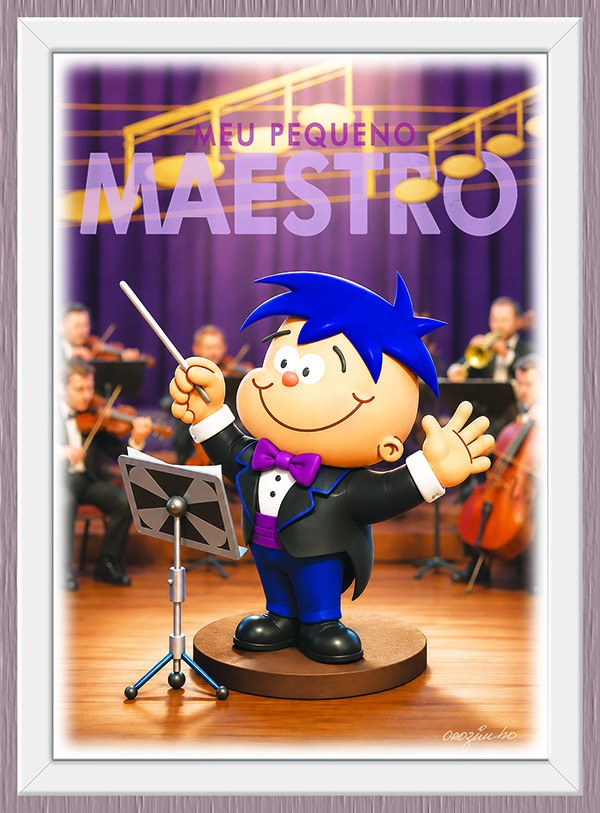 Quadro Meu Pequeno Maestro