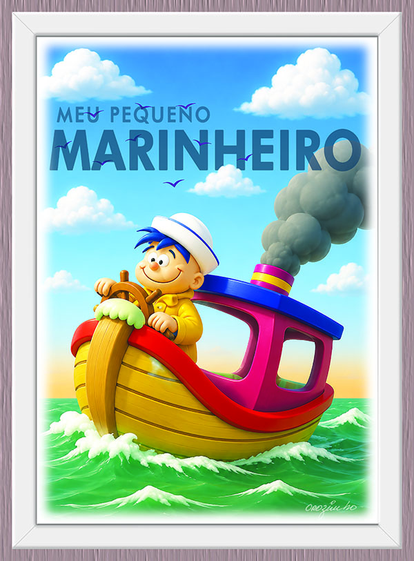 Quadro Meu Pequeno Marinheiro