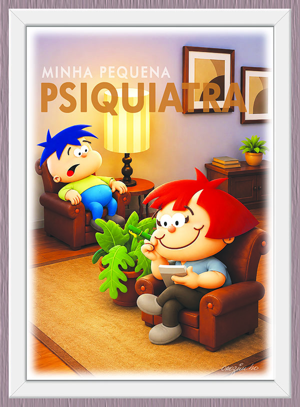 Quadro Minha Pequena Psiquiatra